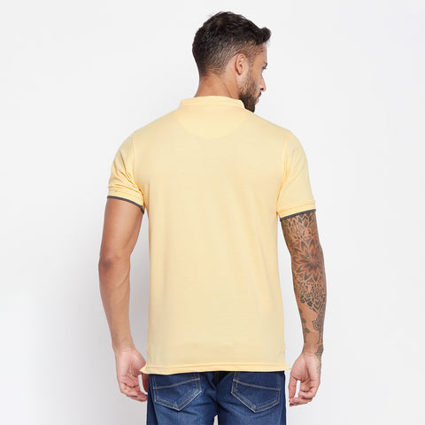 Camey Men's henley Neck T-Shirt - Camey Shop