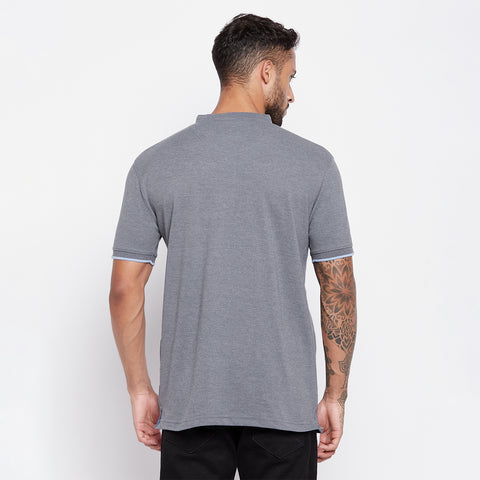 Camey Men's henley Neck T-Shirt - Camey Shop