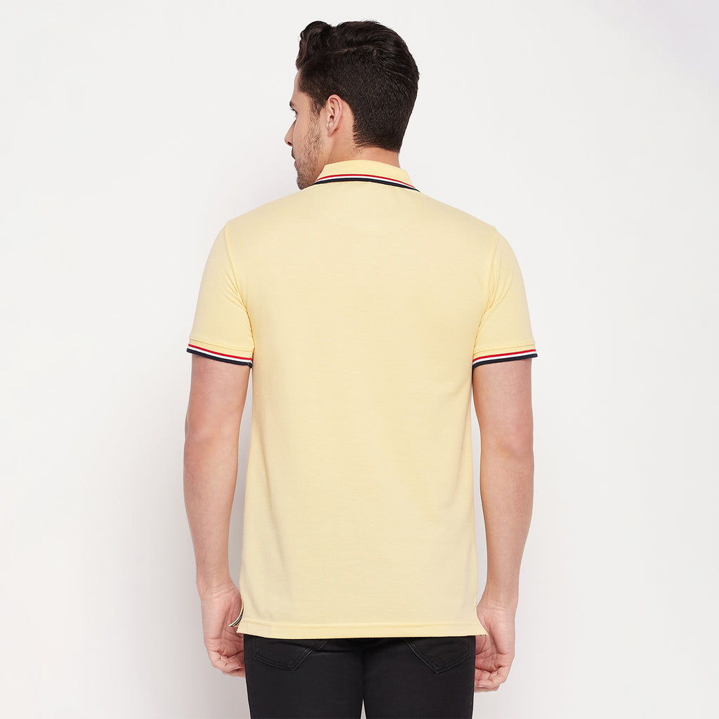 Camey Men's Solid Polo T-Shirt - Camey Shop