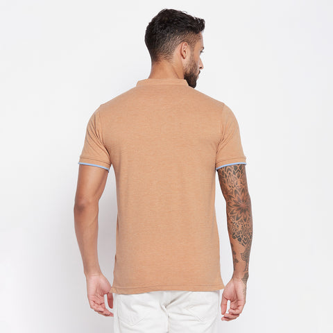 Camey Men's henley Neck T-Shirt - Camey Shop