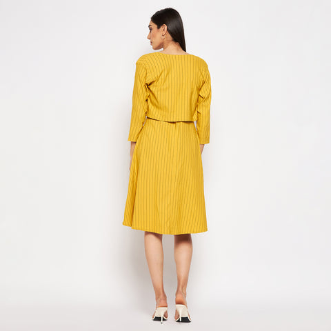 Camey Women Striped Cotton Dress - Camey Shop