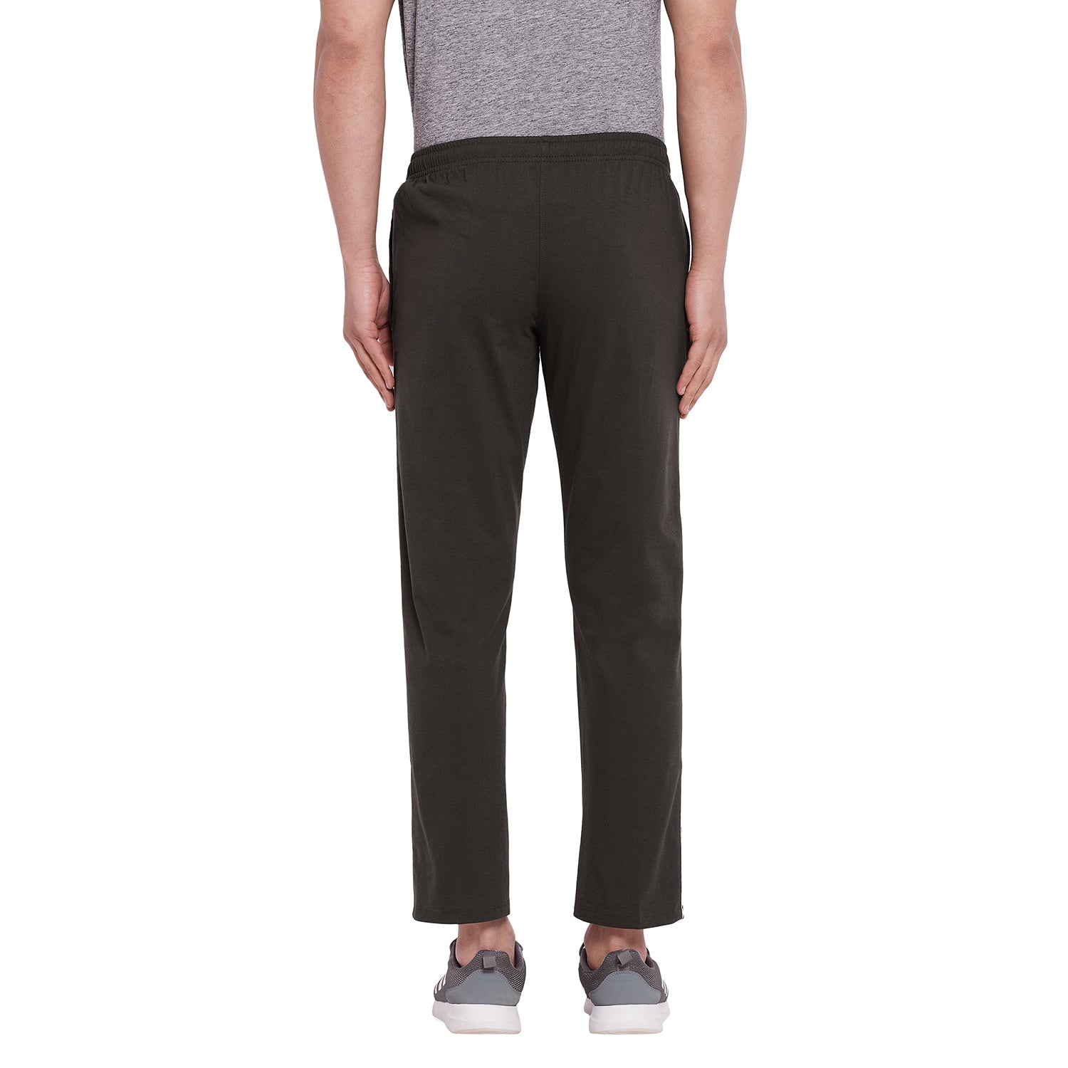 Men Cotton Olive Casual Pajamas with Side Pocket |Sports,Gym, Workout Pant - Camey Shop