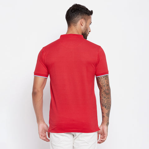 Camey Men's henley Neck T-Shirt - Camey Shop