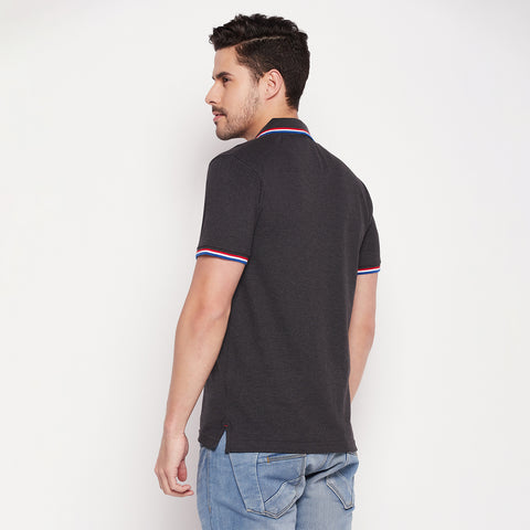 Camey Men's Solid Polo T-Shirt - Camey Shop