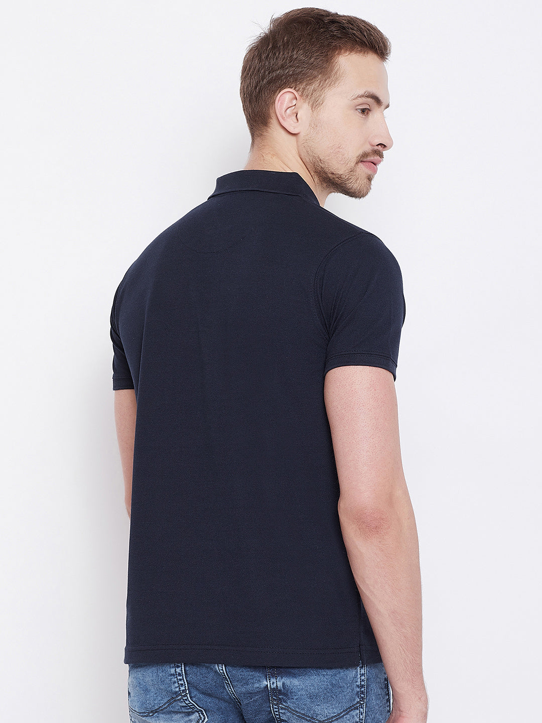 Camey Men's Cotton Matte Polo Collar T-Shirt - Camey Shop