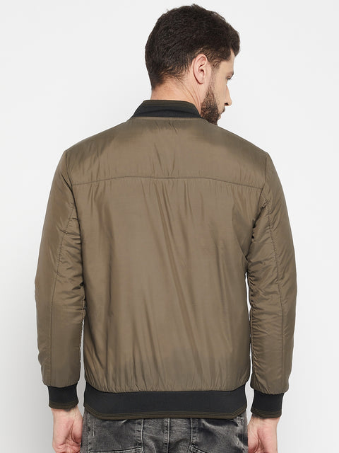 Camey Men's Regular Fit Bomber Jacket For Winter Wear - Camey Shop
