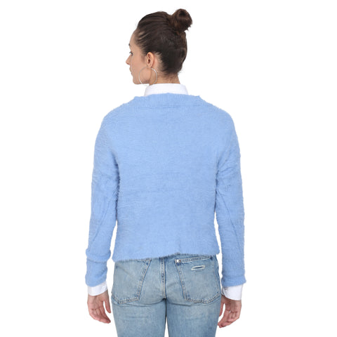 CAMEY Women Woolen v-Neck Sweater - Camey Shop