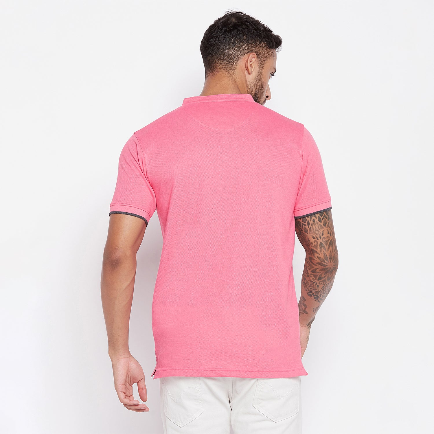 Camey Men's henley Neck T-Shirt - Camey Shop