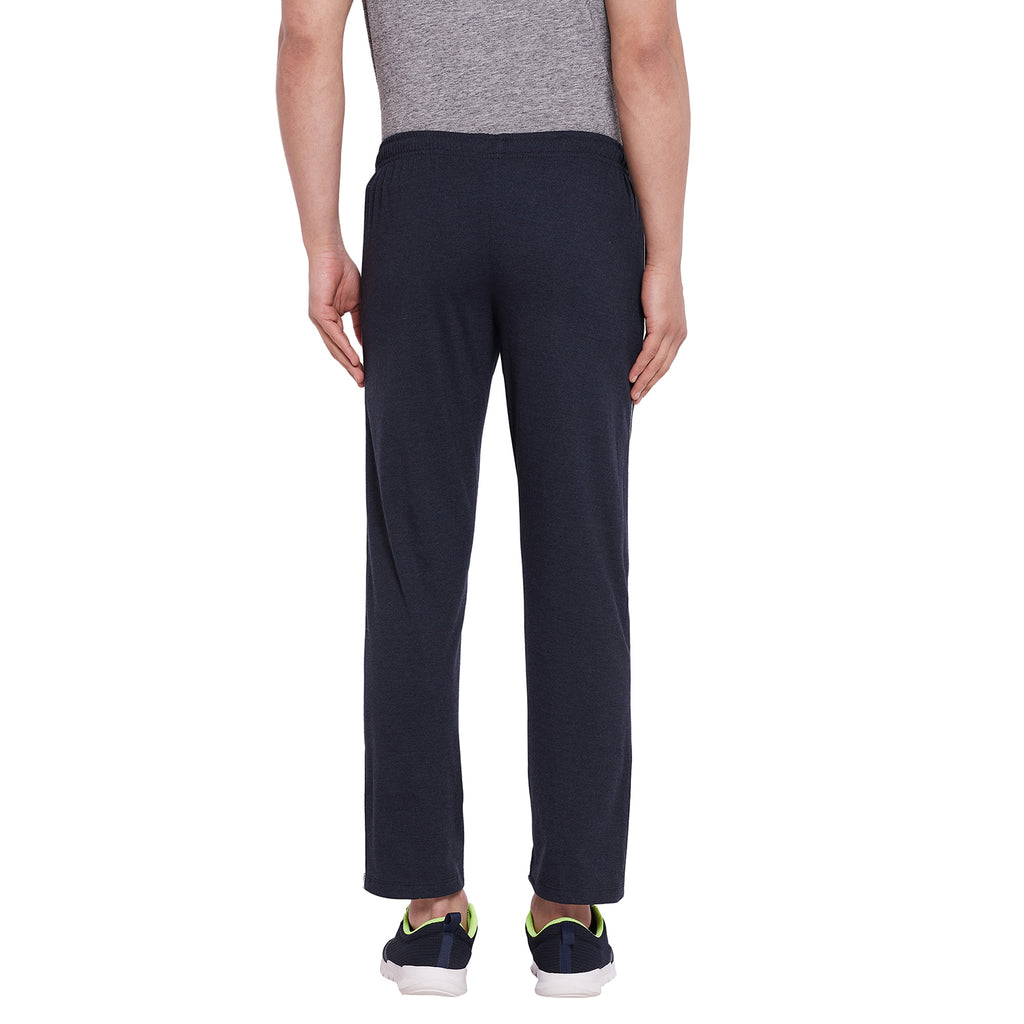 Men Cotton Blue Casual Pajamas with Side Pocket |Sports,Gym, Workout Pant - Camey Shop