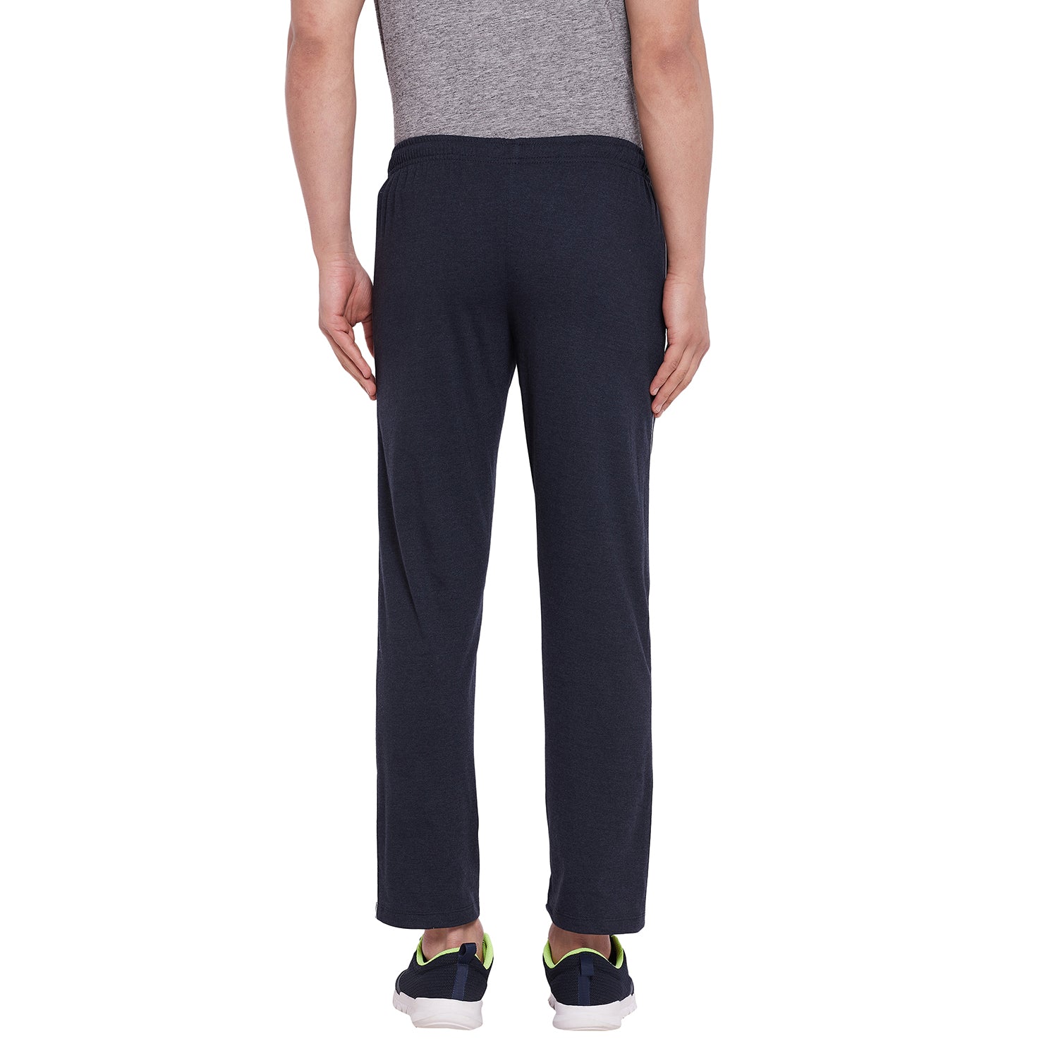 Men Cotton Blue Casual Pajamas with Side Pocket |Sports,Gym, Workout Pant - Camey Shop