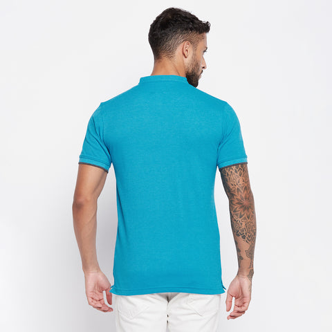 Camey Men's henley Neck T-Shirt - Camey Shop