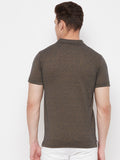 Men's Vintage Navy Half Sleeves Cotton Polo T-Shirt - Camey Shop