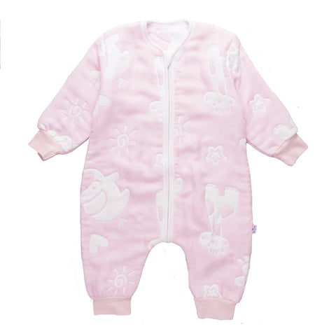 Pink Animals Winter Romper Set - Camey Shop