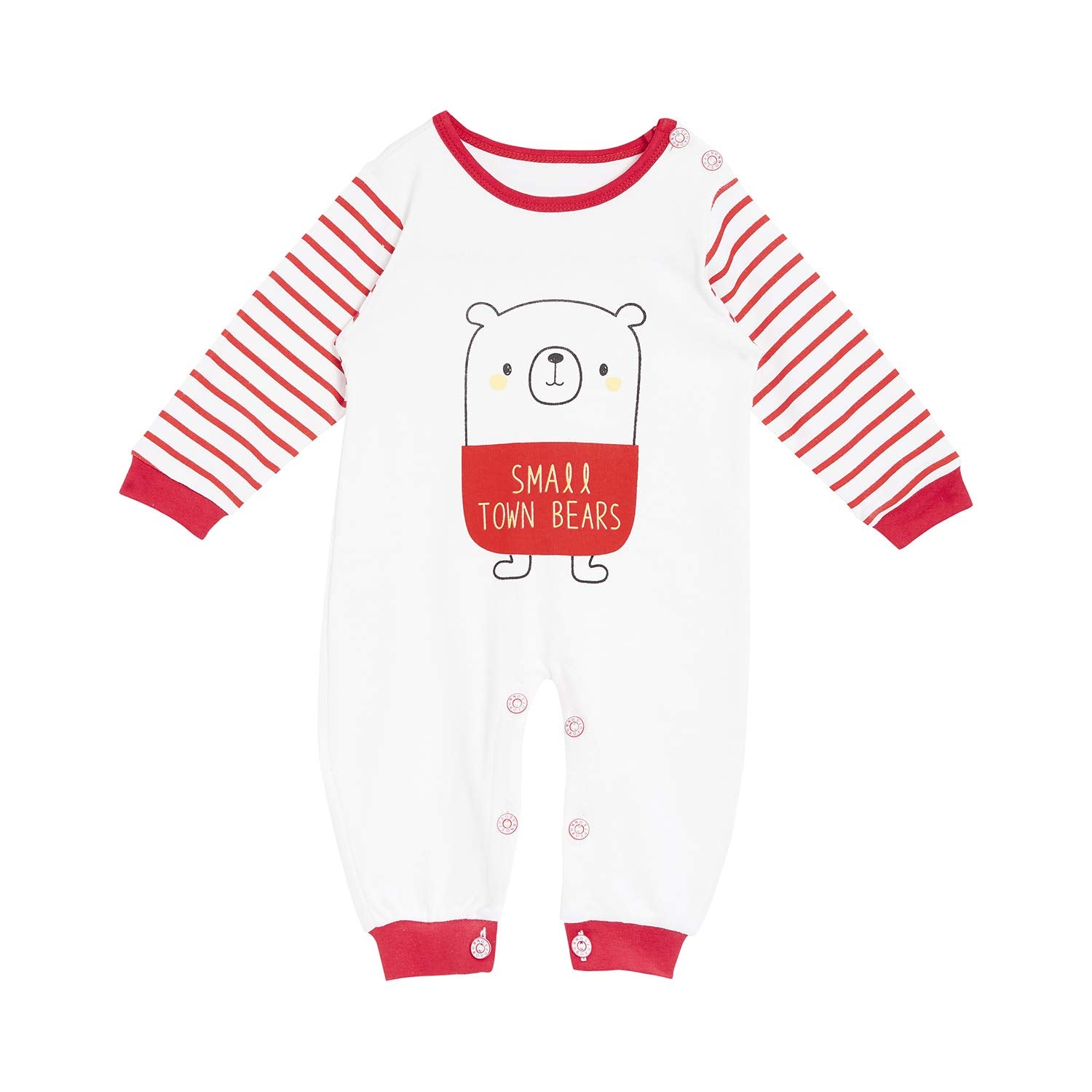 Kids Full Sleeve Cotton Romper Suit - Camey Shop