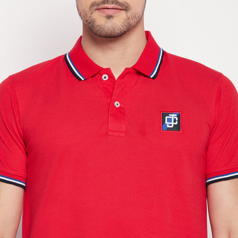 Camey Men's Solid Polo T-Shirt - Camey Shop