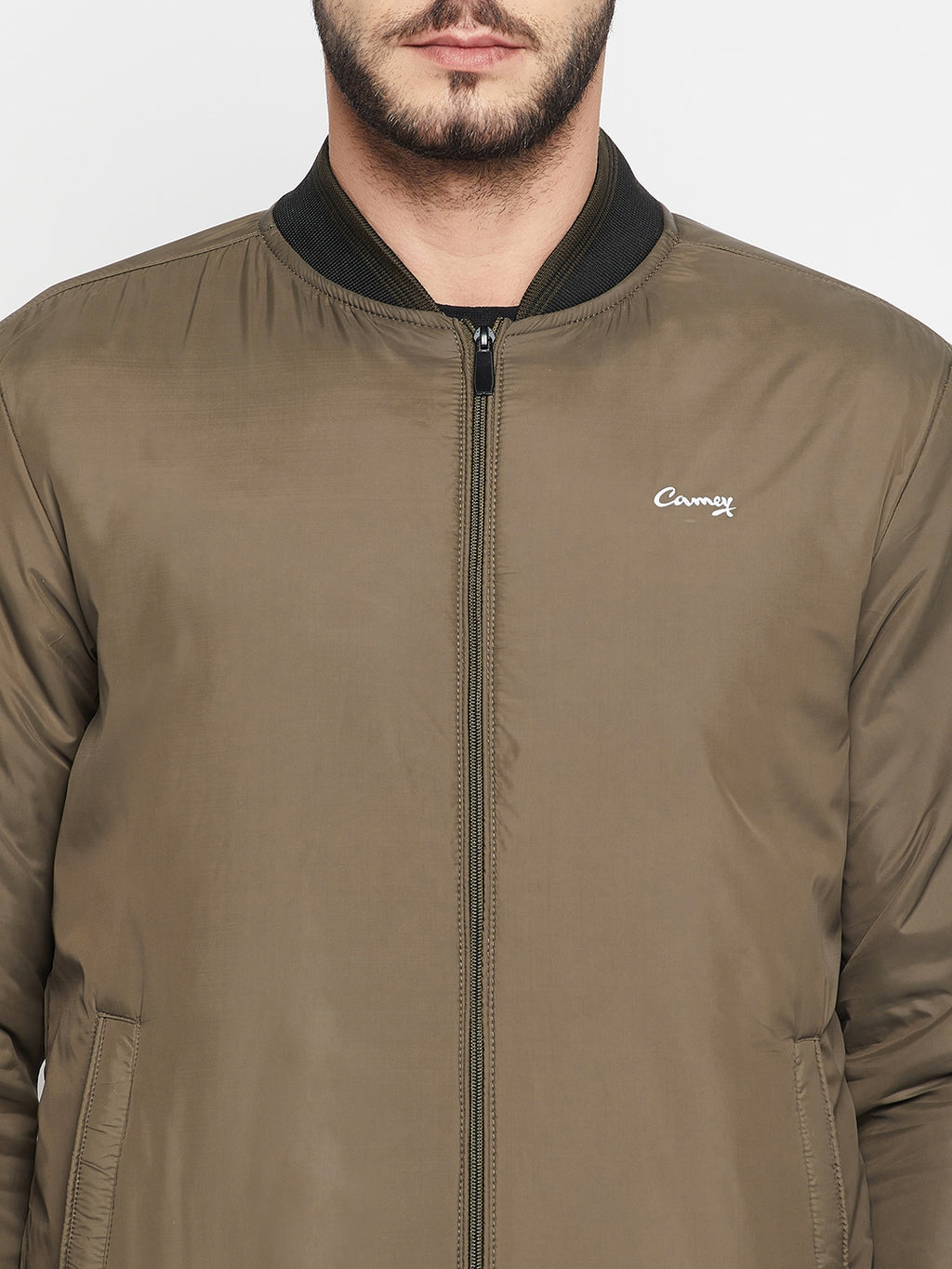 Camey Men's Regular Fit Bomber Jacket For Winter Wear - Camey Shop