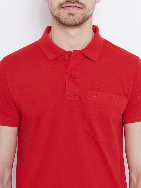 Camey Men's Cotton Matte Polo Collar T-Shirt - Camey Shop