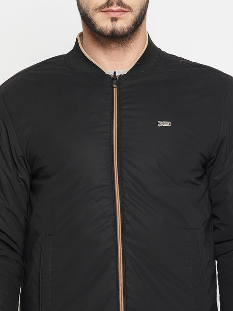 Camey Men's Reversible Regular Fit Bomber Jacket For Winter Wear - Camey Shop