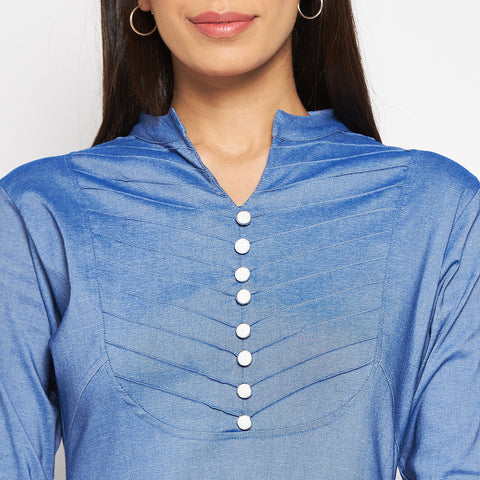 Camey Women Striped Cotton Shirt Mini Dress - Camey Shop