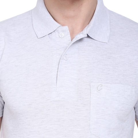 Mens Half Sleeve Plain Polo Tshirt - Camey Shop
