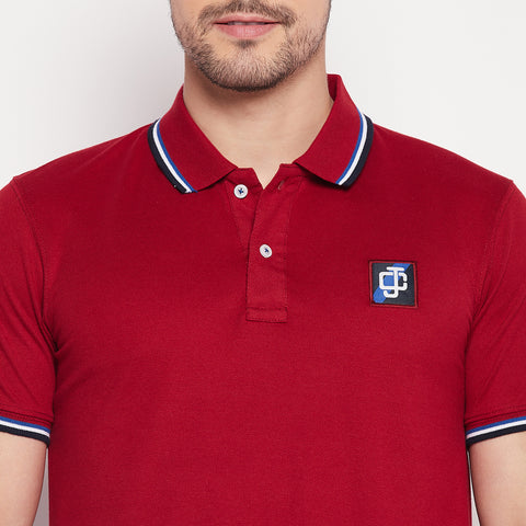 Camey Men's Solid Polo T-Shirt - Camey Shop