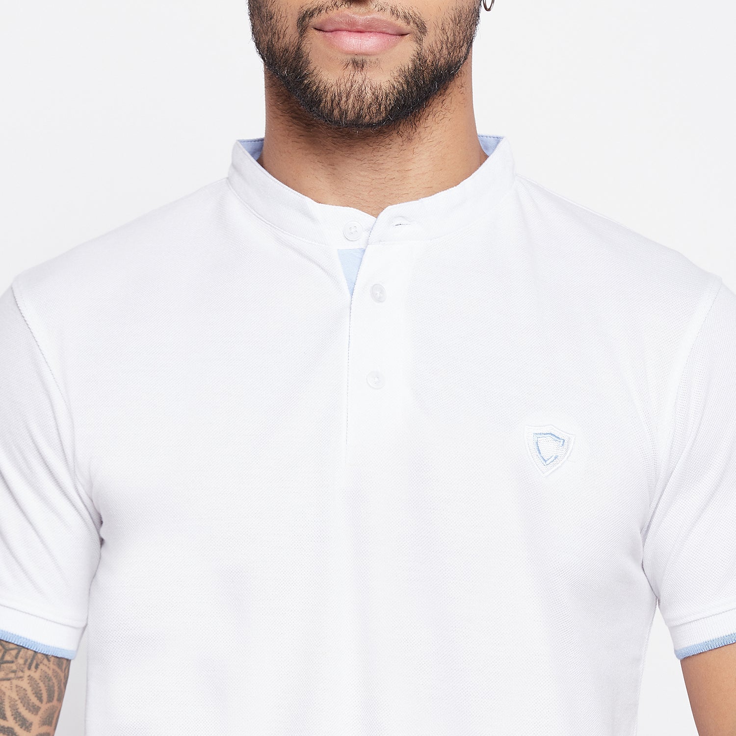 Camey Men's henley Neck T-Shirt - Camey Shop