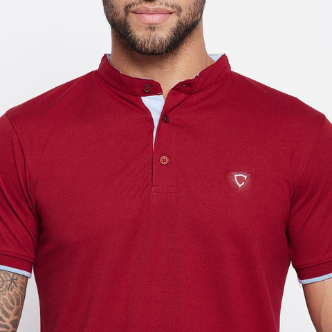 Camey Men's henley Neck T-Shirt - Camey Shop