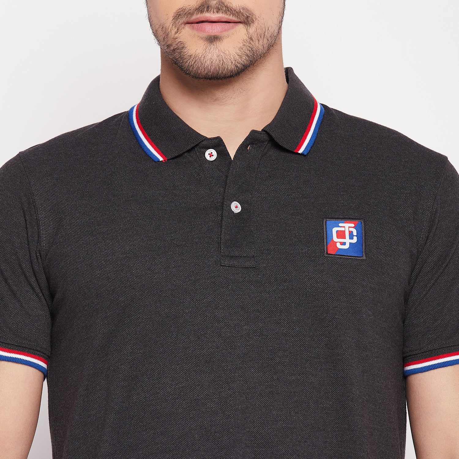Camey Men's Solid Polo T-Shirt - Camey Shop