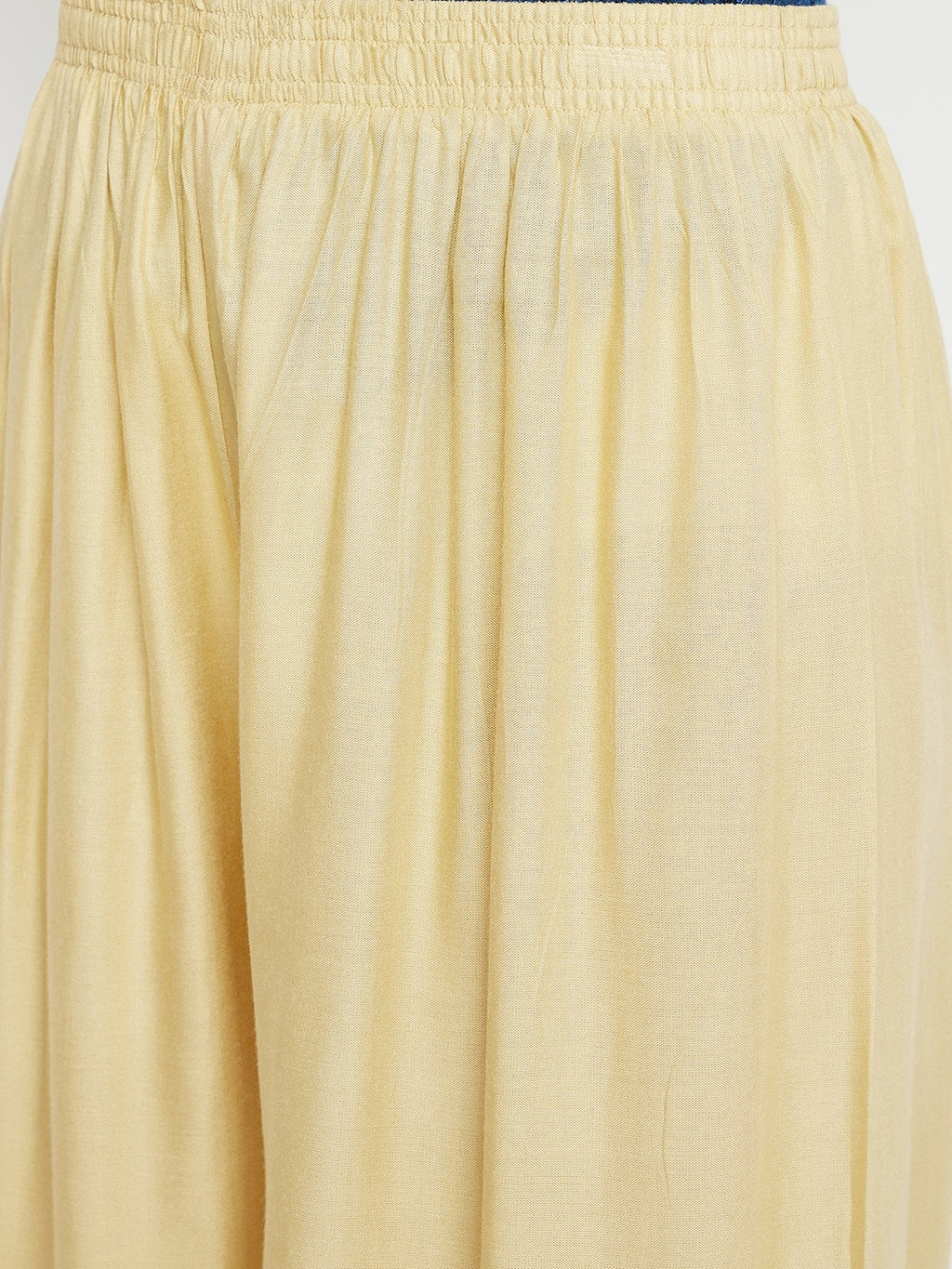 Women Cotton Beige Palazzo - Camey Shop