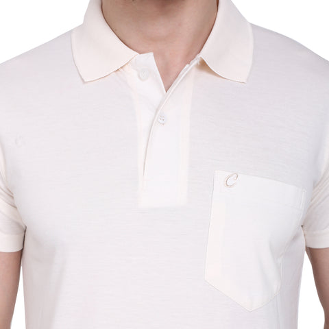 Mens Half Sleeve Plain Polo Tshirt - Camey Shop