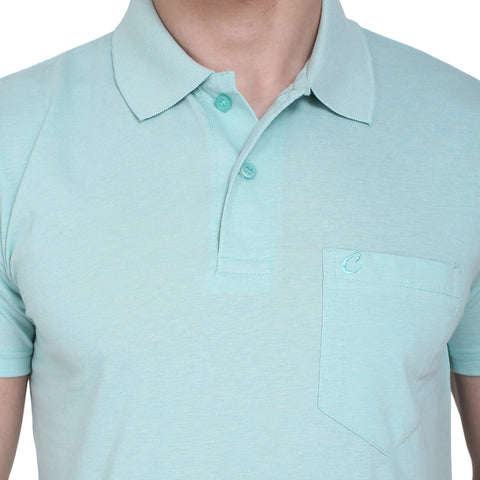 Mens Half Sleeve Plain Polo Tshirt - Camey Shop