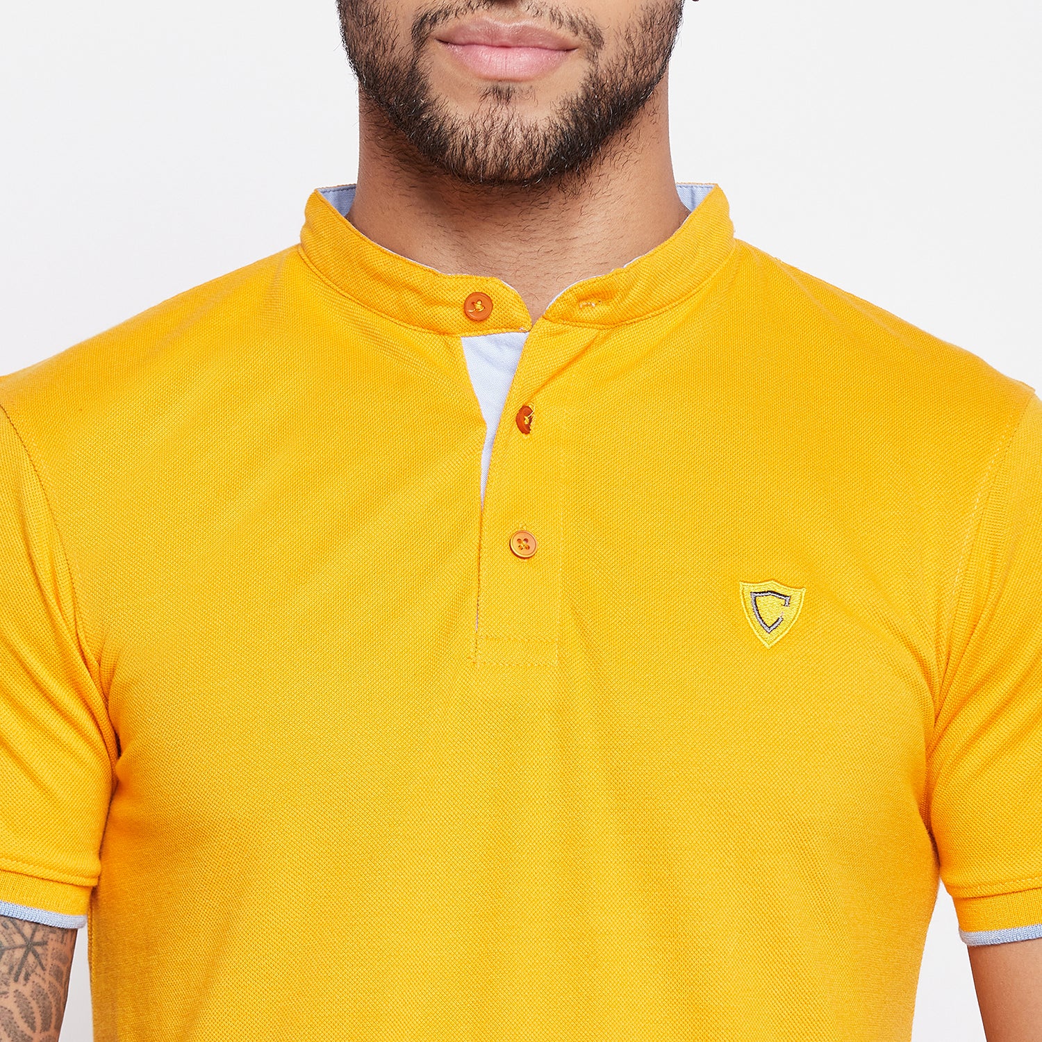 Camey Men's henley Neck T-Shirt - Camey Shop
