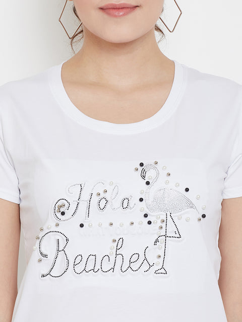 Camey Women Printed T-shirt - Camey Shop