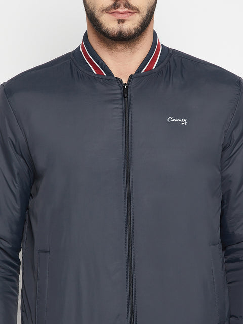 Camey Men's Regular Fit Bomber Jacket For Winter Wear |Full Sleeve - Camey Shop