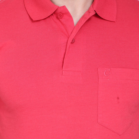 Mens Half Sleeve Plain Polo Tshirt - Camey Shop