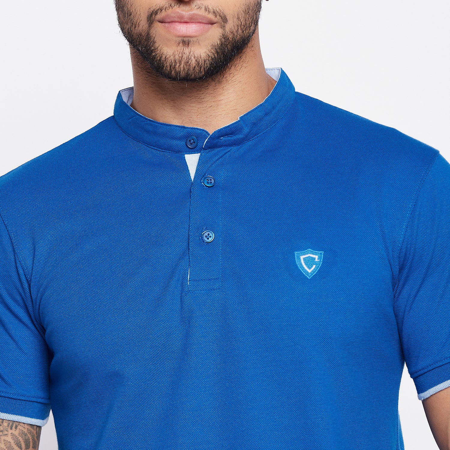 Camey Men's henley Neck T-Shirt - Camey Shop