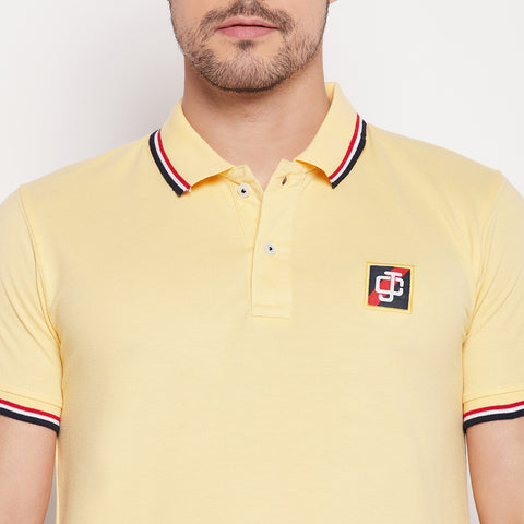 Camey Men's Solid Polo T-Shirt - Camey Shop