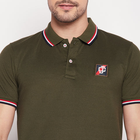 Camey Men's Solid Polo T-Shirt - Camey Shop