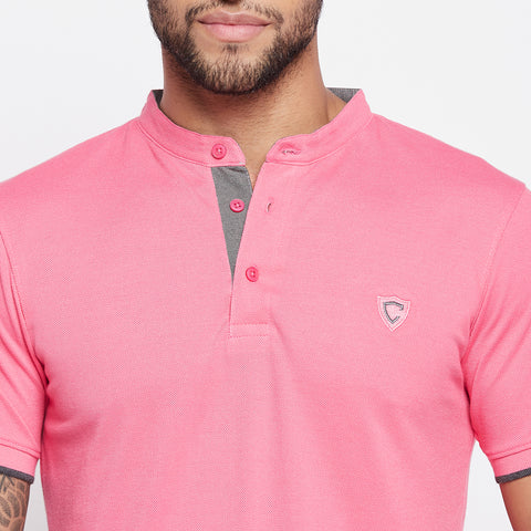 Camey Men's henley Neck T-Shirt - Camey Shop