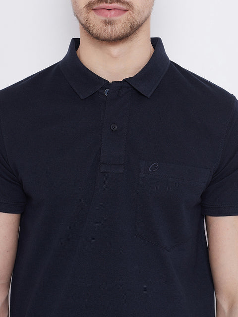 Camey Men's Cotton Matte Polo Collar T-Shirt - Camey Shop
