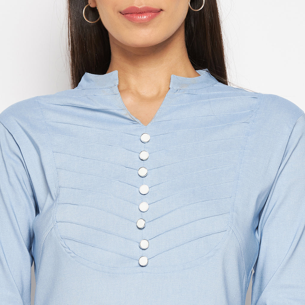 Camey Women Striped Cotton Shirt Mini Dress - Camey Shop