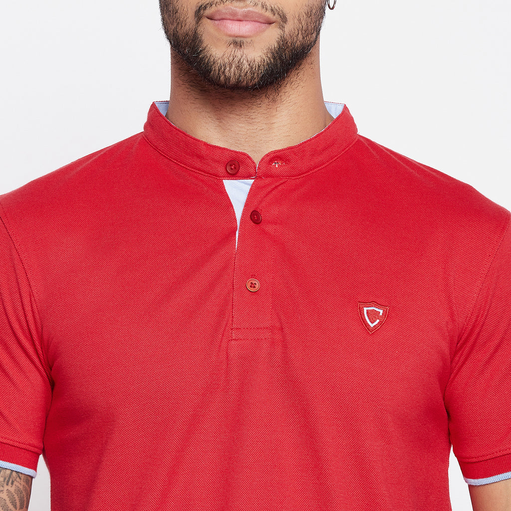 Camey Men's henley Neck T-Shirt - Camey Shop