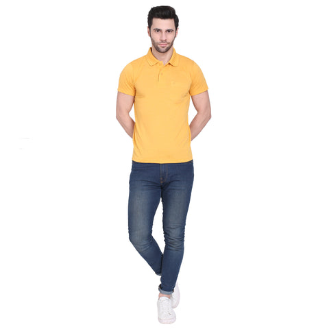 Mens Half Sleeve Plain Polo Tshirt - Camey Shop