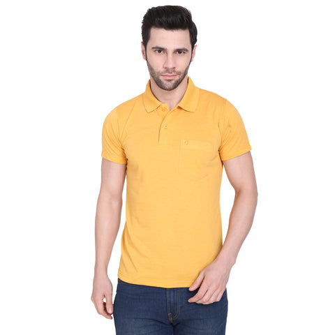 Mens Half Sleeve Plain Polo Tshirt - Camey Shop