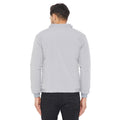 Mens Grey Full Sleeve Solid Jacket - Camey Shop