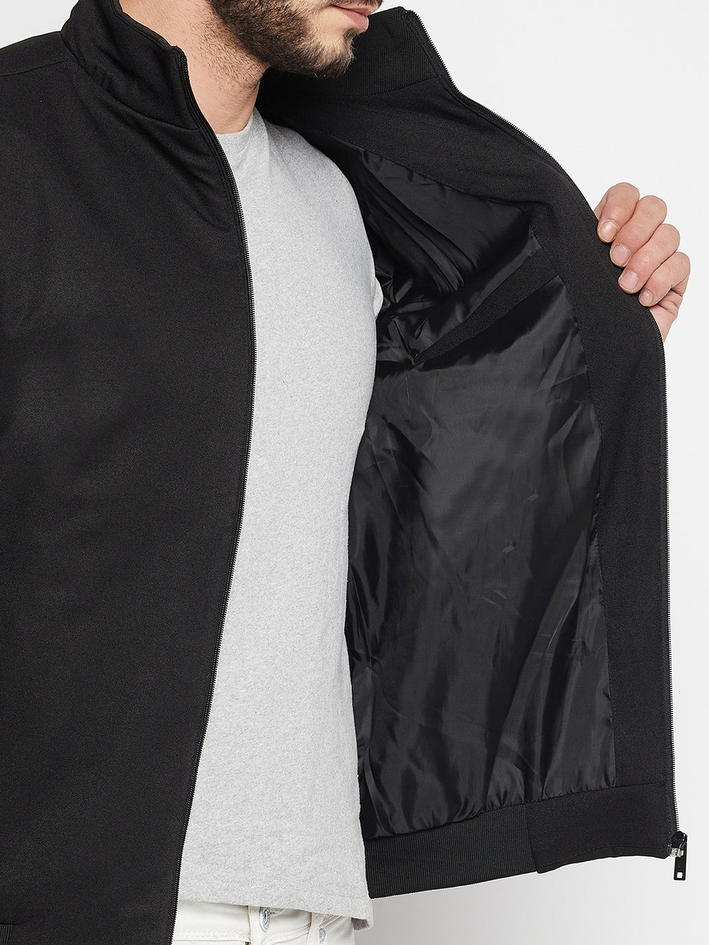 Camey Men's Regular Fit Bomber Jacket For Winter Wear - Camey Shop