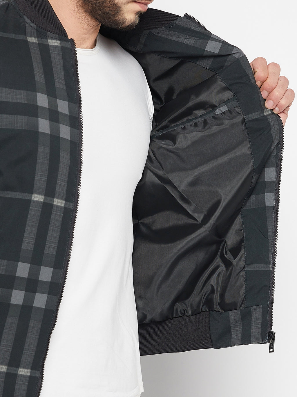 Camey Men's Regular Fit Bomber Jacket For Winter Wear - Camey Shop