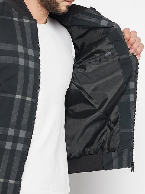 Camey Men's Regular Fit Bomber Jacket For Winter Wear - Camey Shop