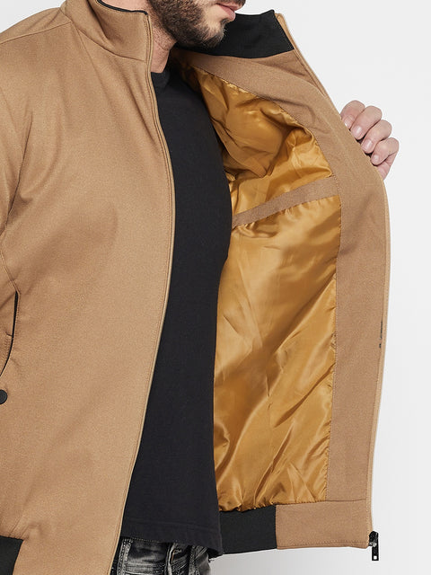 Camey Men's Regular Fit Bomber Jacket For Winter Wear - Camey Shop