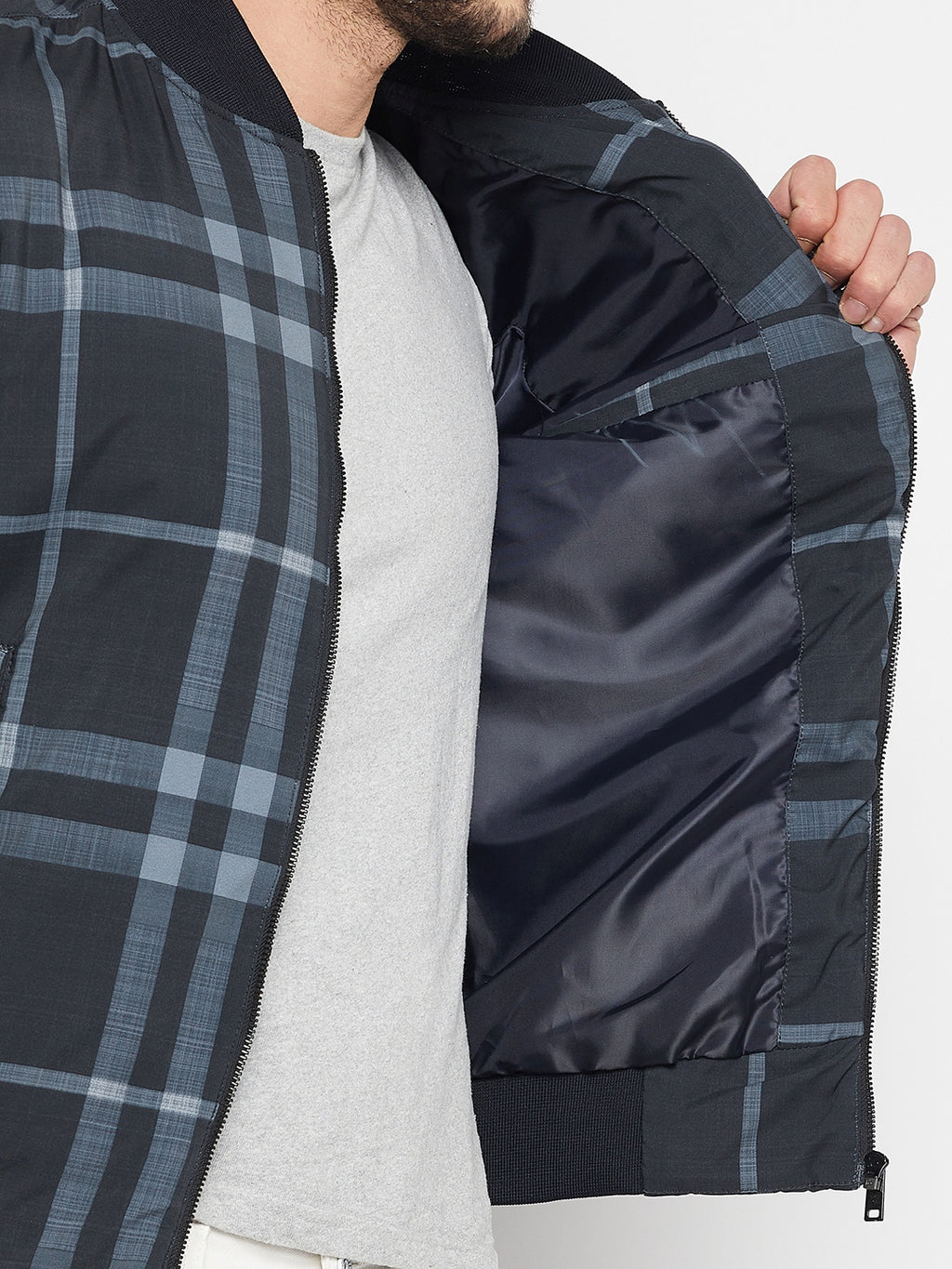 Camey Men's Regular Fit Bomber Jacket For Winter Wear - Camey Shop